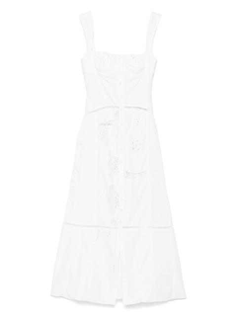 Regenerated midi dress