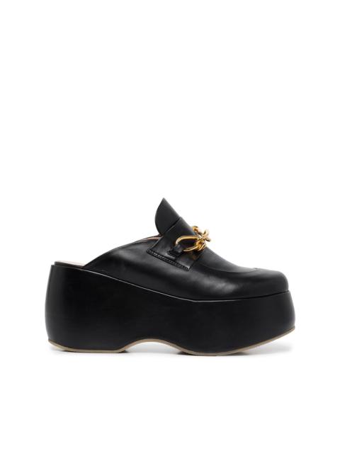 ROSETTA GETTY platform clog loafers | REVERSIBLE