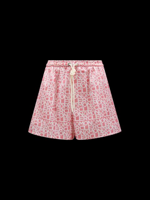 Logo Print Shorts