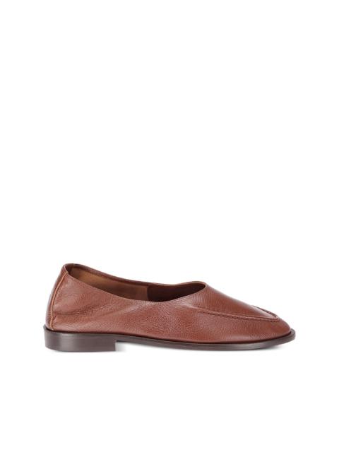 Juliol Winter leather loafers