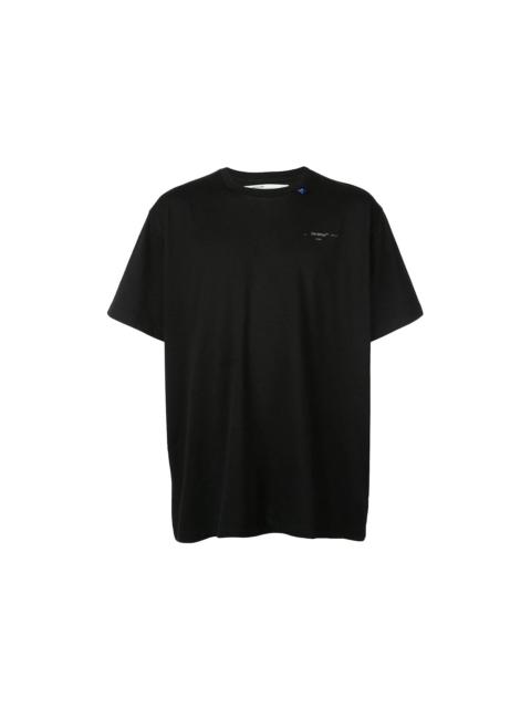 OFF-WHITE Unfinished T-Shirt Black/SIlver