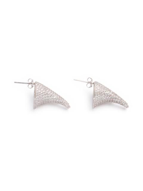 CRYSTAL SUPER THORN EARRING
