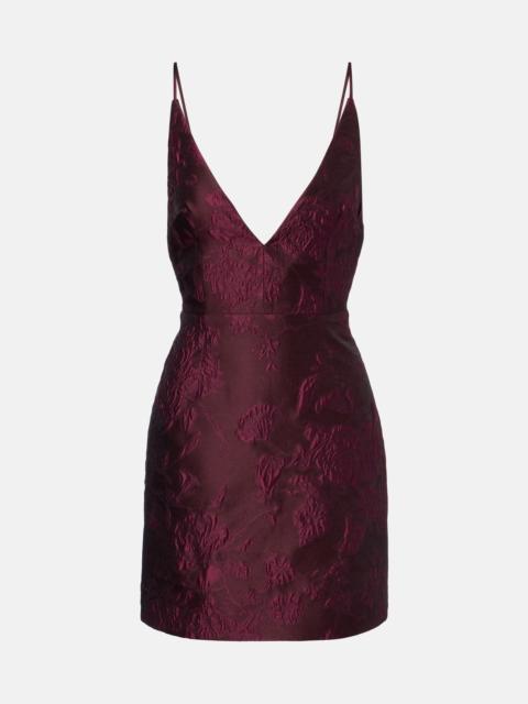 Vero embroidered minidress