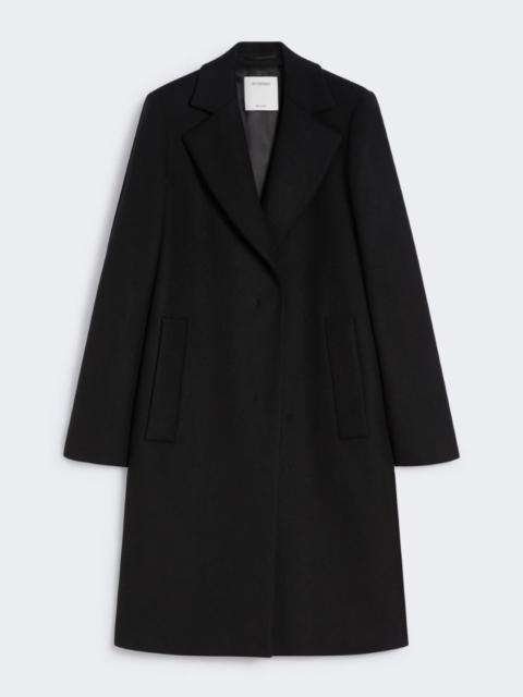 Double-sided fabric coat - BLACK