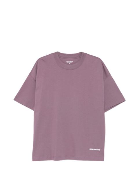 S/S Link Script short-sleeve T-shirt