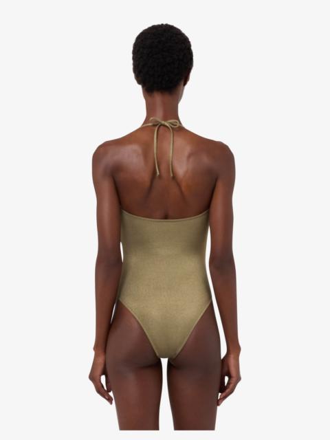 SMILEY® LUREX JERSEY ONE-PIECE SWIMSUIT