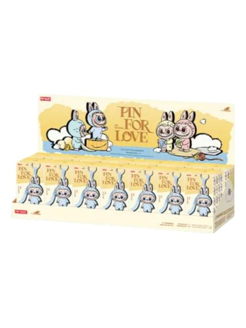 Pop Mart The Monsters Labubu Pin for Love Plush Pendant Sealed Case (A-M) (14 Blind Boxes) PPMT-2508