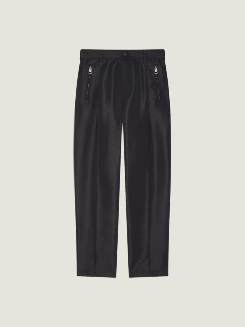 SLIM FIT JOGGER PANTS WITH GIVENCHY STAMP PRINT
