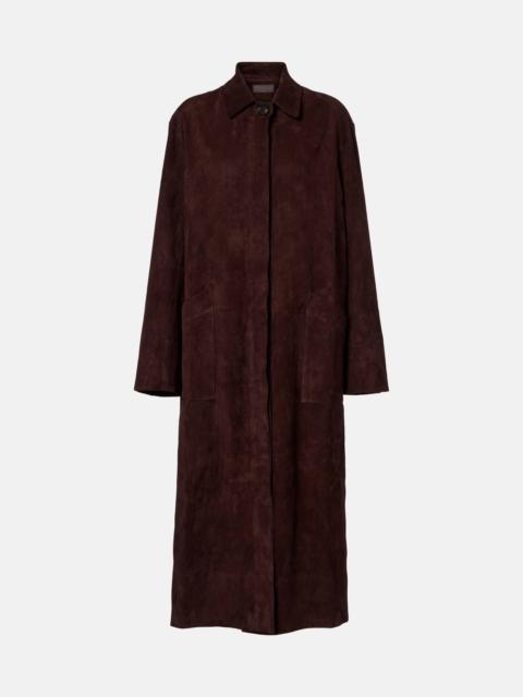 Suede coat