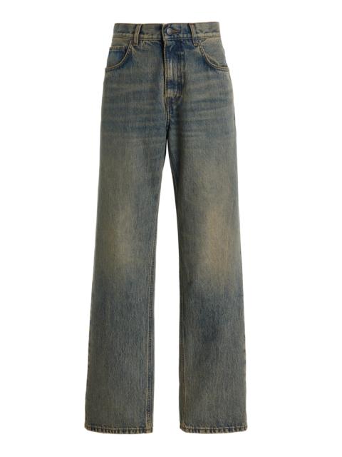 Bonnie Rigid Drop-Rise Boyfriend Jeans medium wash