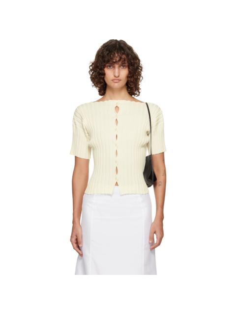 Off-White Millie Knit Short Cardigan