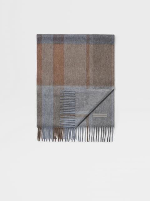 LIGHT BLUE OASI CASHMERE SCARF