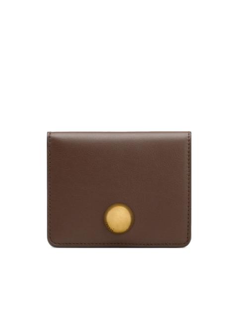 Carrousel leather wallet