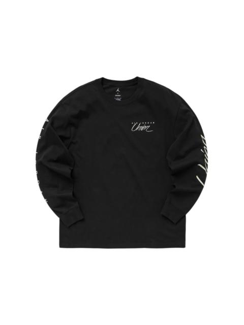 Jordan Union L/S T-shirt Black/White
