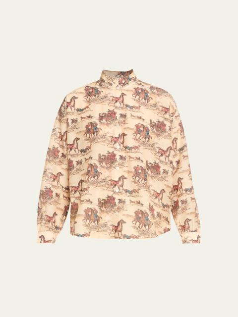 Kiki Long-Sleeve Western Blouse