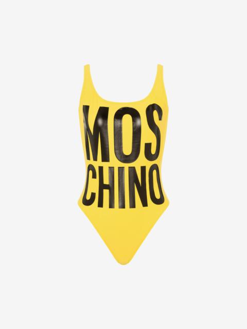 SWIMSUIT WITH MAXI LOGO