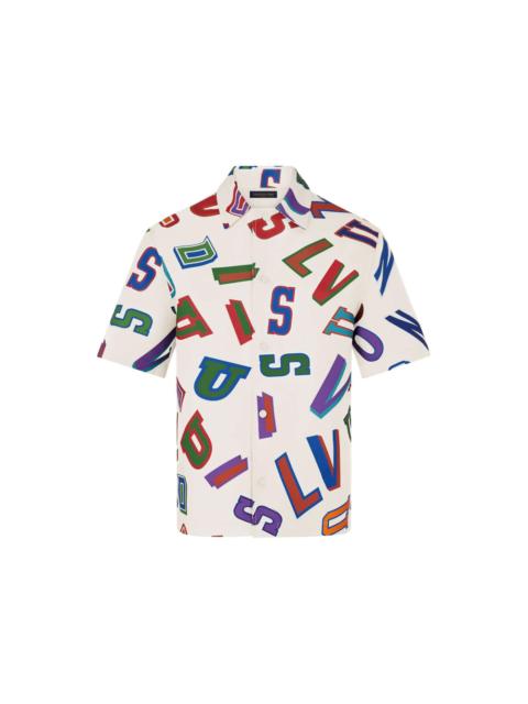 Louis Vuitton x NBA Basketball Letters Overshirt Beige