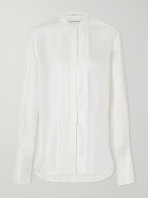 Tuxedo Silk-twill Shirt