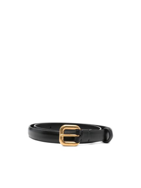 x RHW buckle leather belt
