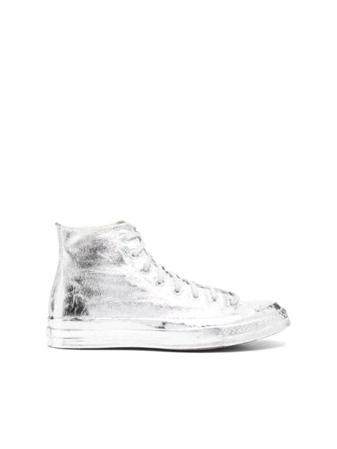 high-top sneakers