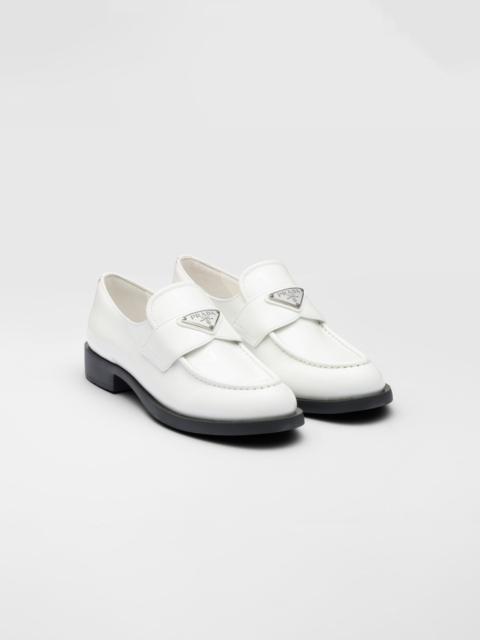 Patent leather loafers