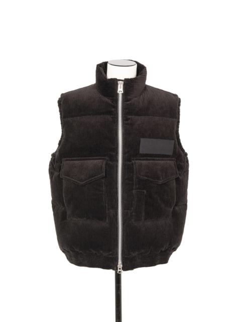 Corduroy Puffer Vest