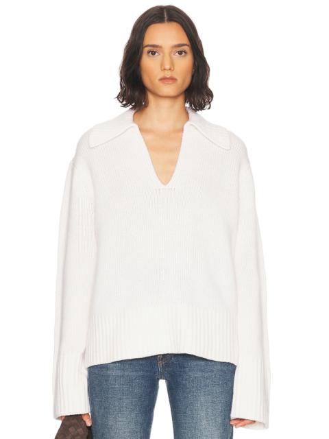 Cashmere Phoebe Polo Sweater