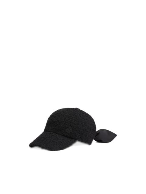 bow tweed baseball cap