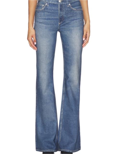 Miramar Ponte Dahlia Mid Rise Flare Jeans
