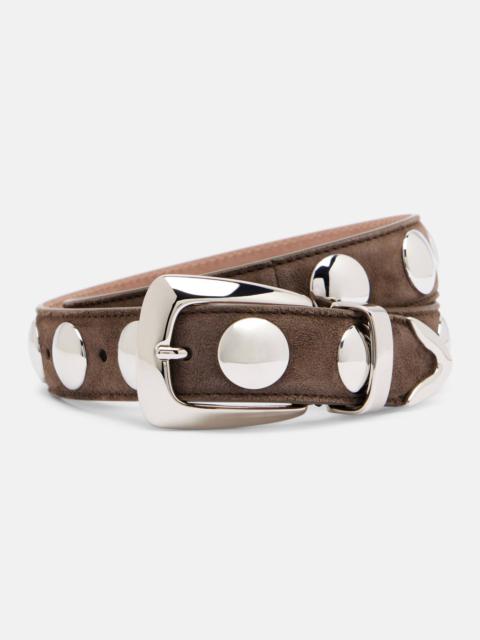 Benny studded leather belt