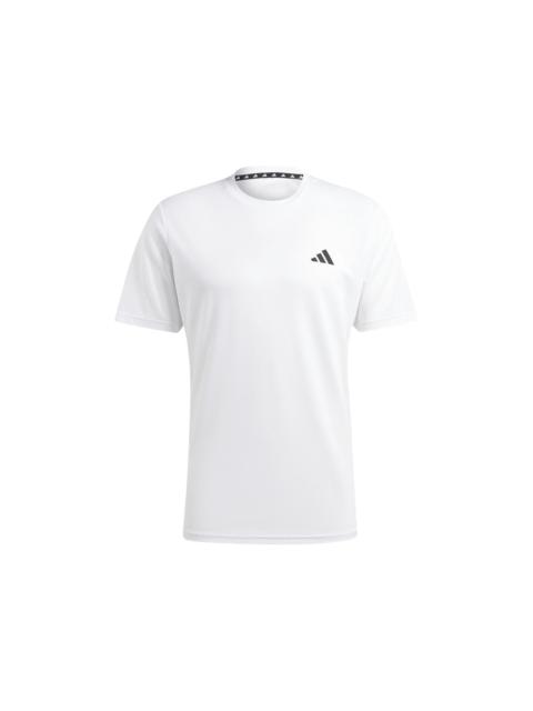 adidas Train Essentials Tee White Black