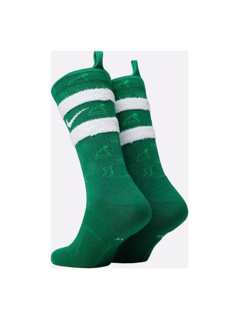 Nike Unisex Elite Crew 'Xmas' Socks 1 Pack Green CK6786-312