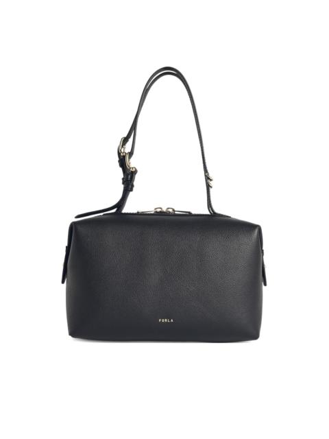 adjustable leather shoulder bag