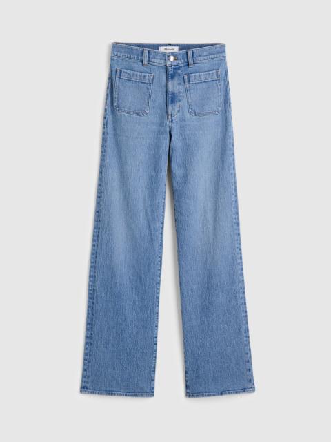 The Emmett Wide-Leg Full Length Jean: Patch Pocket Edition