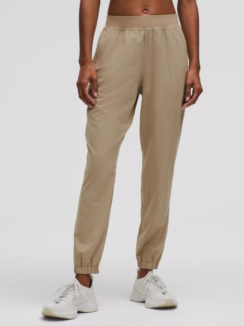 Adapted State Perforated High-Rise Jogger