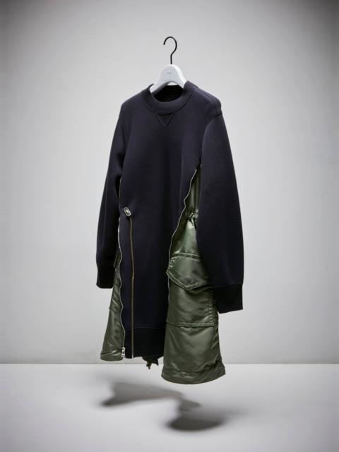 Sponge Sweat x Nylon Twill Dress