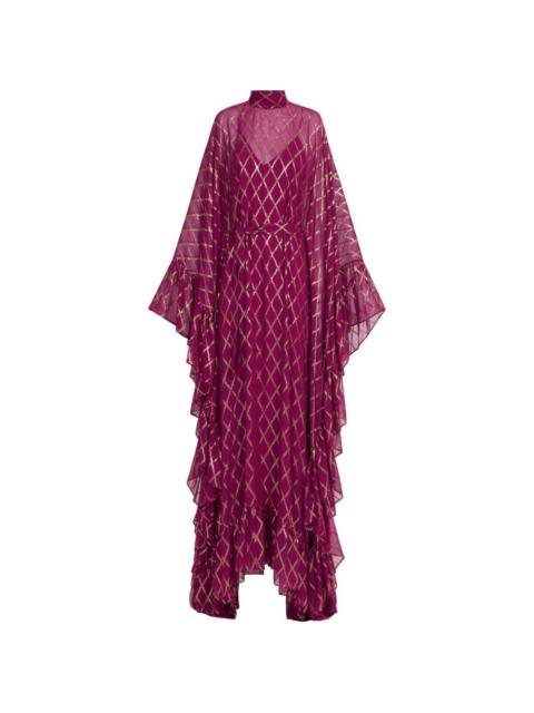 Eccentrica Kaftan ruffled dress