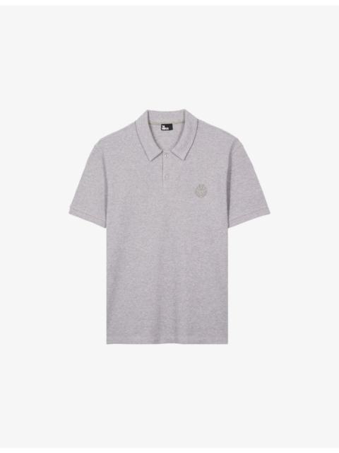 Logo-Embroidered Short-Sleeve Stretch-Cotton Polo