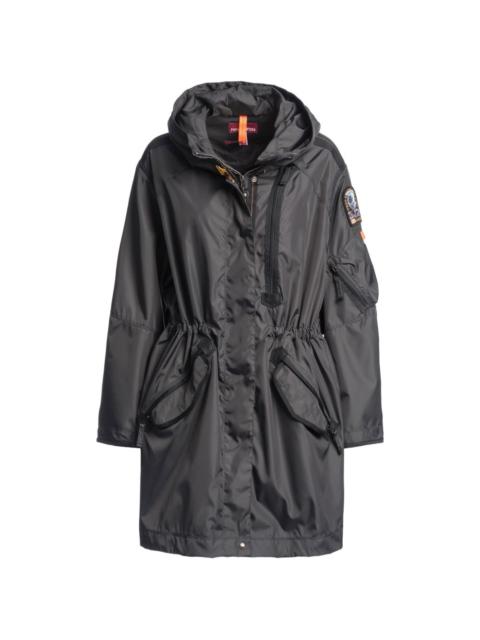 hooded parka coat
