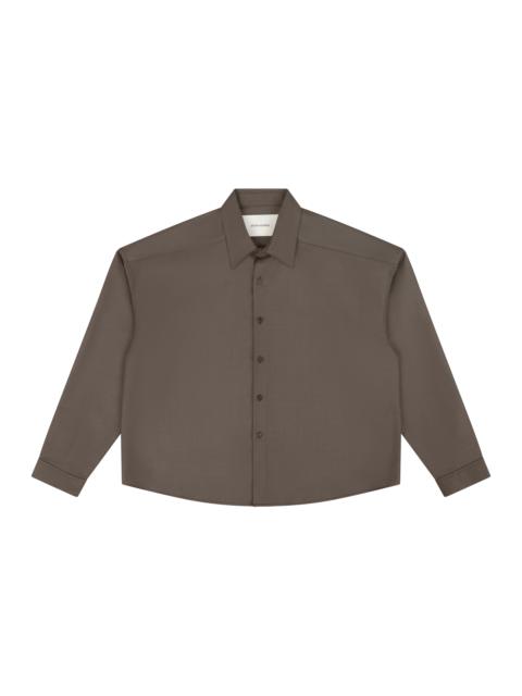 MILLER SHIRT WOOL TAUPE