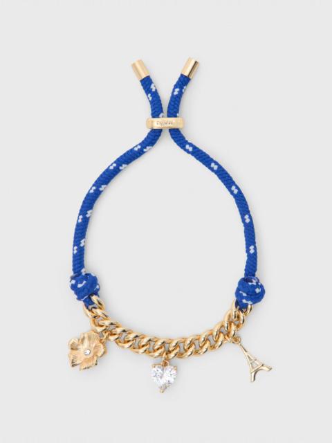 Marine cord chain bracelet