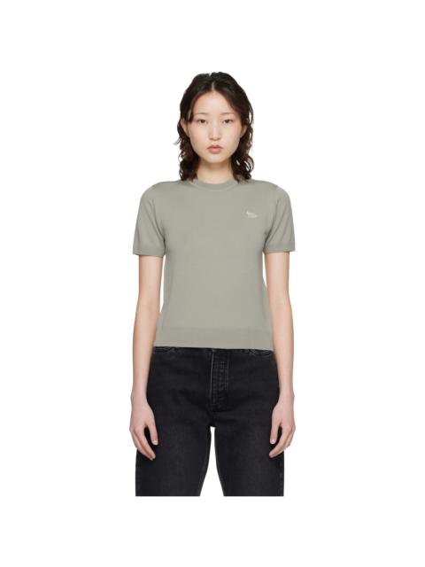 Beige Baby Fox Fine Merino Sweater