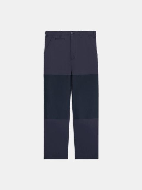 Wide-Leg Pant in Cotton Twill