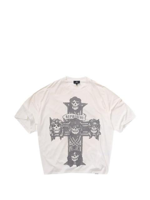 Guns N' Roses cross graphic T-shirt