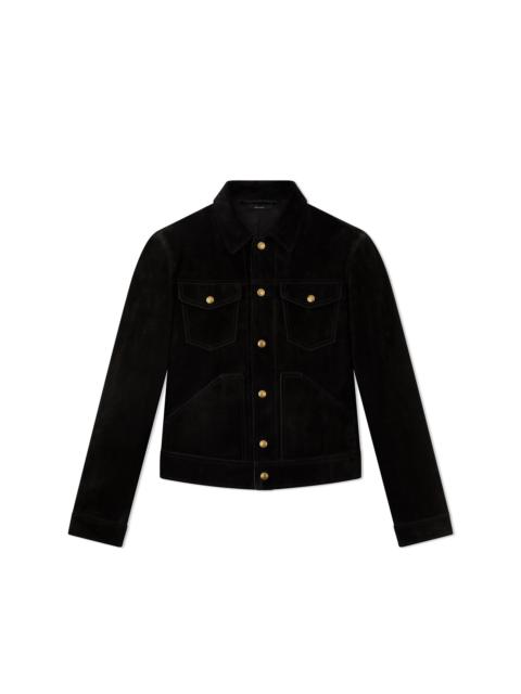 CASHMERE SUEDE WESTERN JACKET