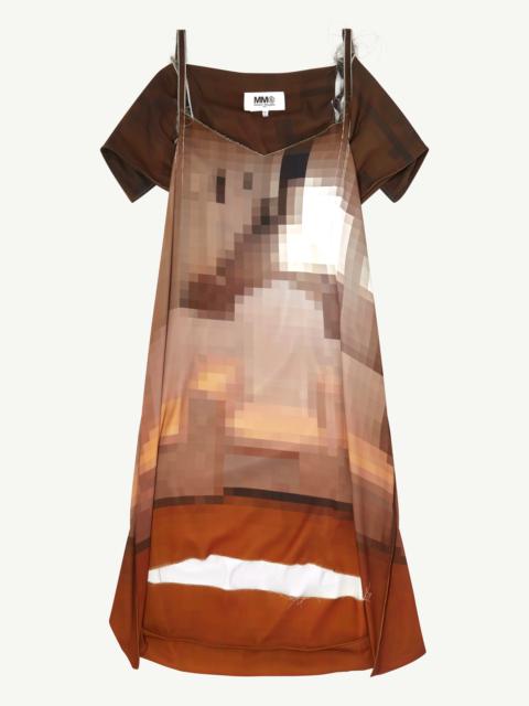 Pixelated dress
