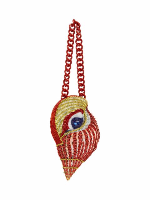 Sea Star Embellished Shell Mini Bag