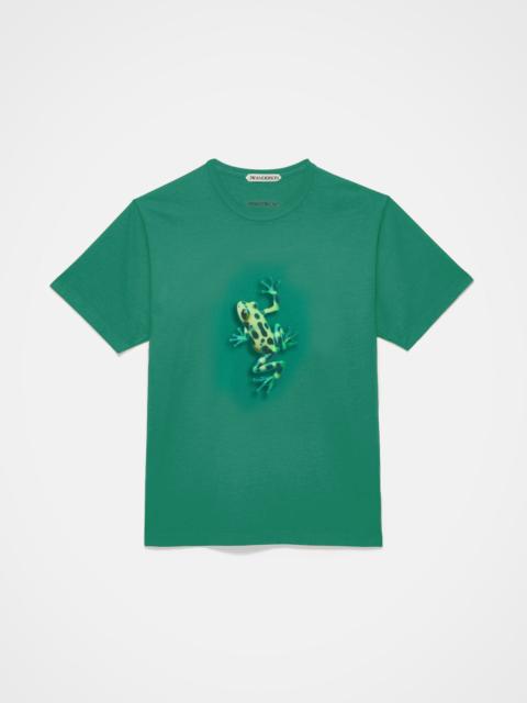 JUMPING FROG T-SHIRT IN EMERALD