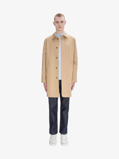 URBAN MAC - WATERPROOF COAT - ITALIAN COTTON - A.P.C. READY-TO-WEAR