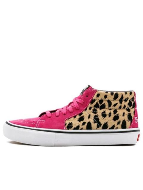 Vans Supreme x Sk8-Mid Pro 'Cheetah Velvet' VN0A347UOPL